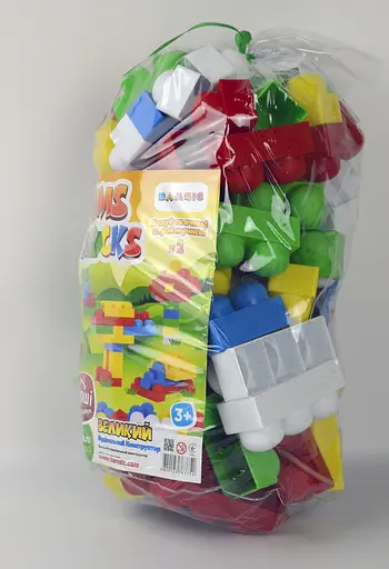 Конструктор BAMSBLOCK №2 (94 детали), Бамсик 36*17см 115/3