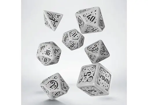 Набір кубиків Space Dice Set: Apollo , 7 шт. (SSPA02) - фото 2