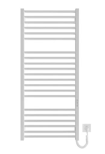 Електрична рушникосушарка HF Derby 1170x530 white matte 6.1.0404.06.WM, Білий матовий, універсальне (коннектор), Електронний - фото 2