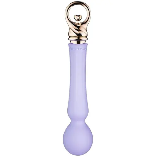 Вибромассажер с подогревом Zalo Sweet Magic Confidence Wand Fantasy Violet