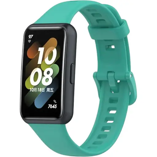 Ремінець DK для Huawei Band 7 Silicone Sport Band Classic (mint green)