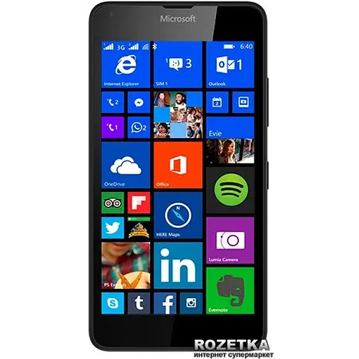 Мобільний телефон Microsoft Lumia 640 (Nokia) DS Black