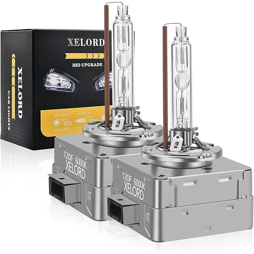 Ксенонова лампа XELORD D1S 6000K 35W HID 2 шт.