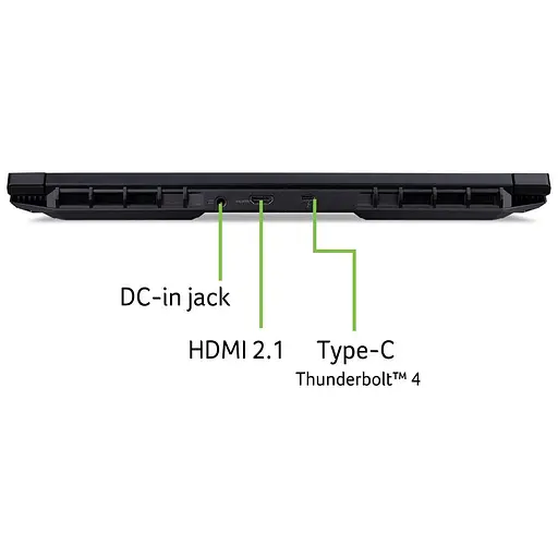 Ноутбук Acer Ігровий Nitro V16 ANV16-71-77U1,ANV16 16 I7-14650HX 16 1T 4060 DOS - фото 12