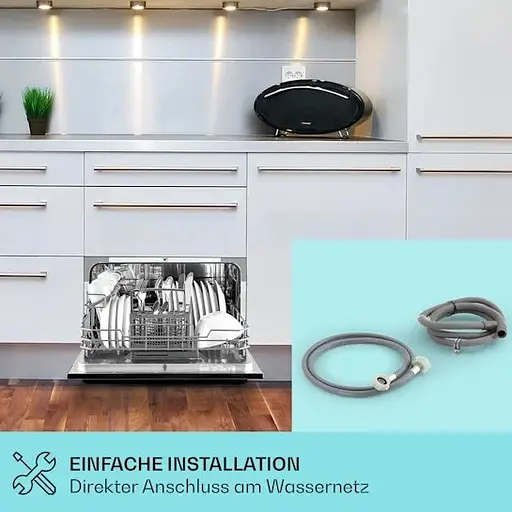 Посудомийна машина Klarstein Havasia UV 6 1380 Вт (10041825) - фото 5