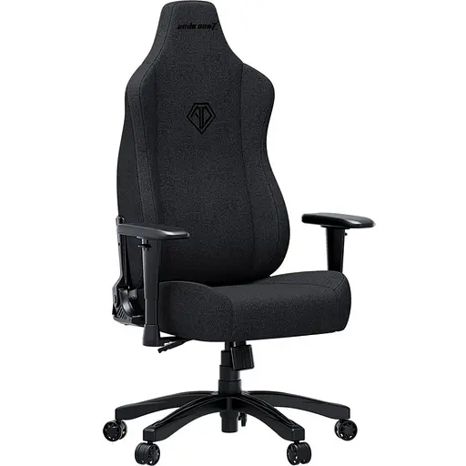 Крісло ігрове Anda Seat Novis Size L Dark Gray Fabric (AD23-L-01-GB-F) - фото 2
