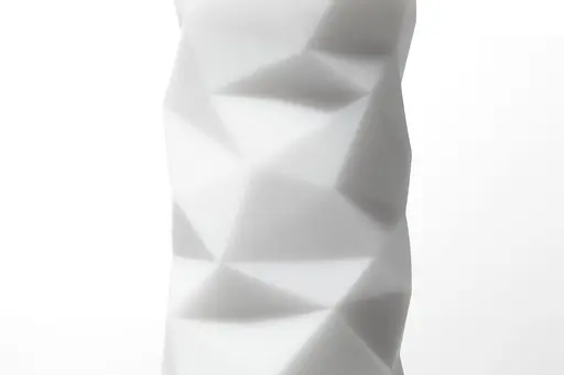 Мастурбатор Tenga 3D Polygon белый - фото 6