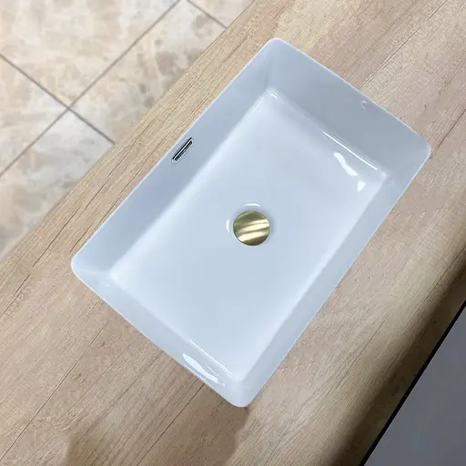 Умивальник VBI Merano M white врізний VBI-018005, Білий - фото 4