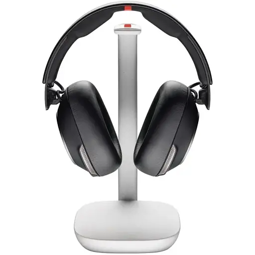 Гарнитура Poly компьютерная стерео On-ear Voyager Surround 85-M с подставкой для зарядки черная - фото 6