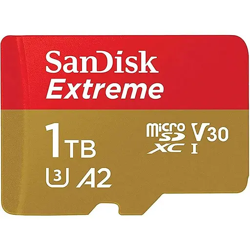 Карта памяти SanDisk 1 TB microSDXC Extreme UHS-I U3 V30 A2 (SDSQXAV-1T00-GN6MN) [80276]