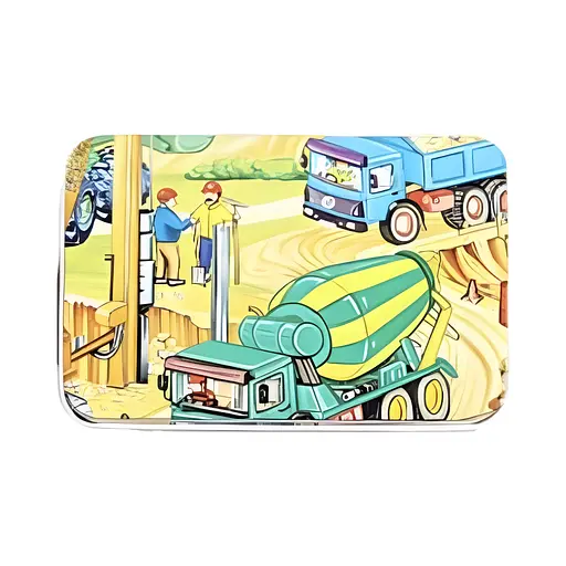 Пазлы - 60 элементов в металлическом боксе, от 3 лет, C 73265-4