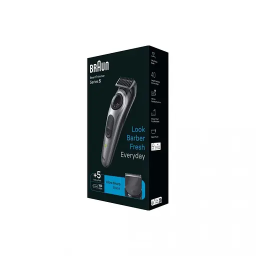 Машинка для стрижки Braun BeardTrimmer 5 BT5440 - фото 8