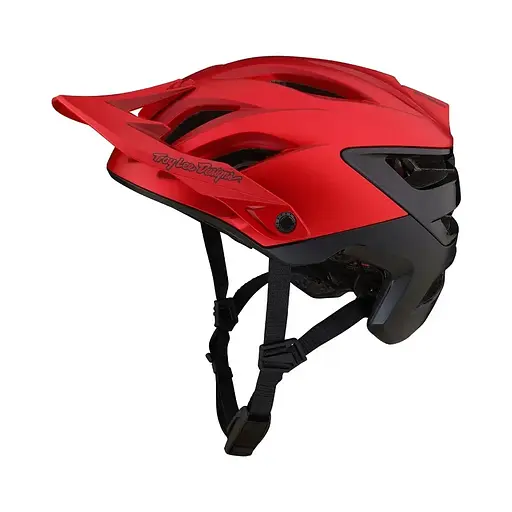 Велошолом Troy Lee Designs A3 Helmet Uno Red XS/S (1106-150267131) - фото 3