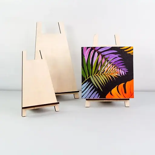 Мольберт настільний  ROSA Studio А5 сувенірний 17х15х28 см фанера - фото 3