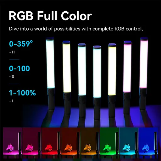 Видеосвет Ulanzi Vijim VL360 RGB Led Light (L058GBB2 VL360 RGB) - фото 8