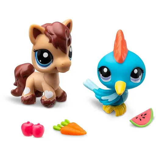 Игровой набор Littlest Pet Shop Фермерская Фиеста 00529 аксессуары и 2 фигурки - фото 2