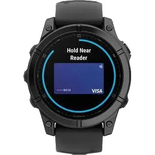Смарт-часы Garmin Fenix E 47mm AMOLED Slate Gray Steel with Black Silicone Band 010-03025-03/01/13 - фото 10
