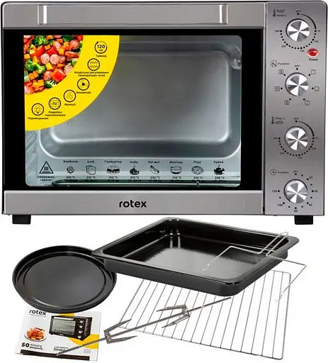 Настільна електрична духовка Rotex ROT652-CB [90170] - фото 5