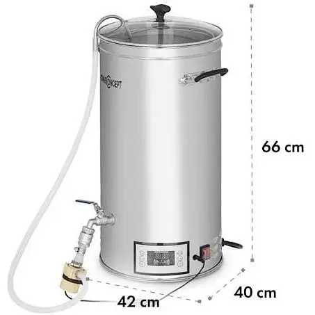 Пивоварня OneConcept hops God mash kettle 30 л (10033078) - фото 4