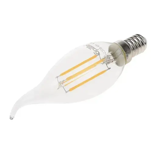 Лампа Brille світлодіодна LED E14 4W 4 pcs WW C35-T COG 220 В
