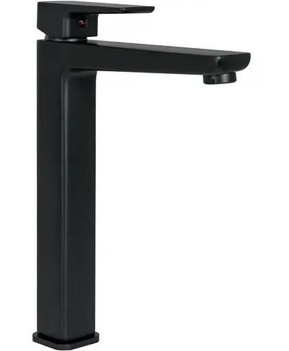 Смеситель для умывальника Rea Orix высокий black REA-B8467 Черный матовый - фото 1