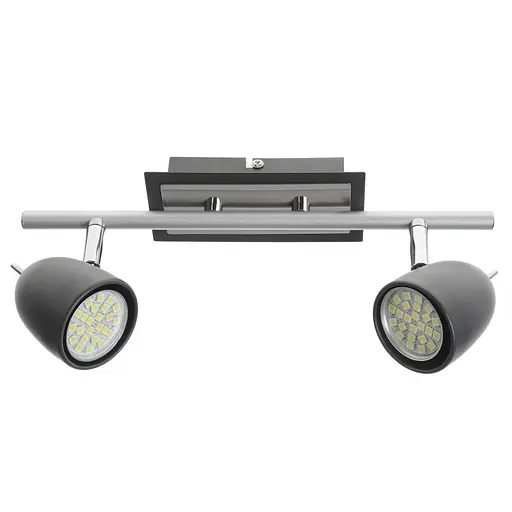 Світильник Brille спот поворотний накладний HTL-170/2 GU10 DGY