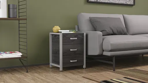 Тумба универсальная Вивьен 3 50x41x40 серый ДСП Сосна Кембра 16мм FRD-104200 - фото 7