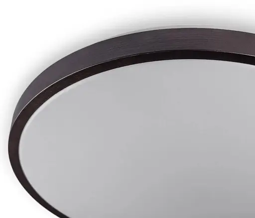 Потолочный светильник Vestum Ring матовый с ДК бронзовый 60W 395x60 мм 3000К-6500К - фото 2
