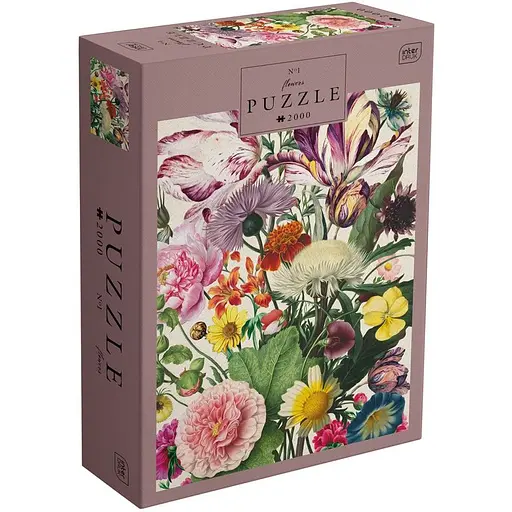 Пазлы трехслойные Interdruk Flowers 1, 2000 шт. (385017)