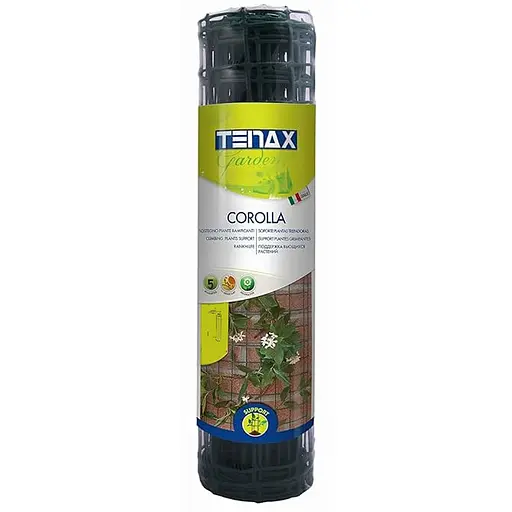 Сетка полимерная Tenax Королла для вьющихся растений, зеленая 0.5 x 30 м (236915)