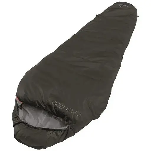 Спальний мішок Easy Camp Sleeping bag Orbit 200 Black L лівий (1046-240191)