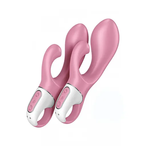 Вібратор-кролик Satisfyer Air Pump Bunny 2 20 см рожевий - фото 5