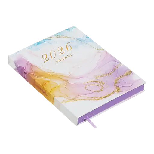 Щоденник датований Buromax Mist 2026 поліграфічний A5 рожевий (BM.21164-10) - фото 3