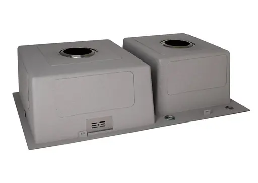 Кухонная мойка Lidz H7843 PVD 3.0/1.0 мм LDH7843BPVD45586 - фото 4