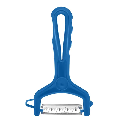 Нож для нарезки соломкой овощей и фруктов (для корейской морковки) 13 см, Kitchette Голубой 85036 - фото 4