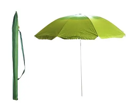 Зонтик пляжный с наклоном Premium Pro 1.8 м (19/22) зеленый градиент 30412 - фото 2