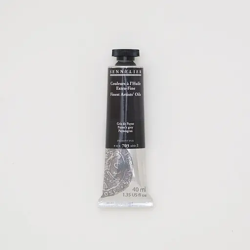 Олійна фарба Sennelier, 40 мл, професійна, S2, Сірий Пейна (Payne's grey)