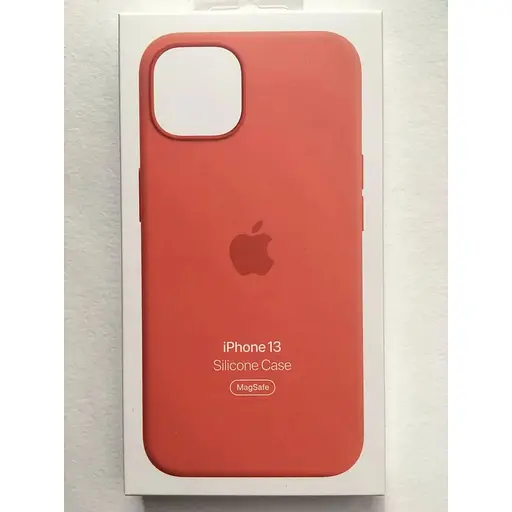Оригинальный силиконовый чехол Apple Silicone Case MagSafe для iPhone 13 Pink Pomelo MM253ZE/A - фото 2