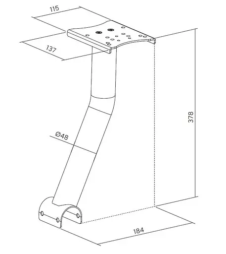 Крепление коробки передач для кокпита GamePro RS004 - фото 10