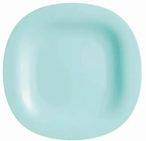 Тарілка обідня Luminarc Carine Light Turquoise квадратна 26 см (P4127)