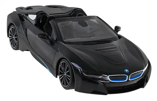 Машинка RASTAR BMW i8 Roadster на дистанційному керуванні + пульт 2,4 ГГц 1:12 чорний 95500 - фото 6
