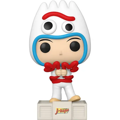 Фігурка Funko Pop БТС Історія іграшок Джей-Хоуп Форкі BTS Toy Story J-Hope As Forky 10 см BTS J-H F 432 - фото 3