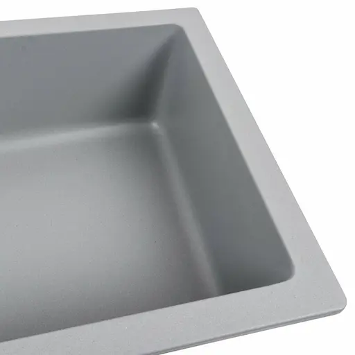 Кухонна мийка Platinum 7945 Paruana сірий металік (SP000039152) - фото 4