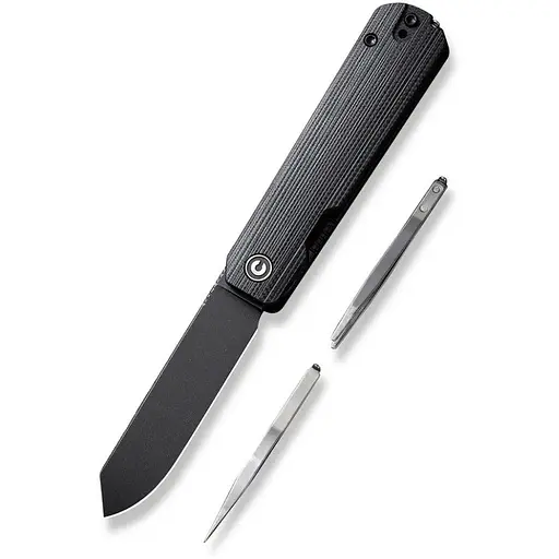 Ніж складаний Civivi Sendy Milled Black C21004B-2