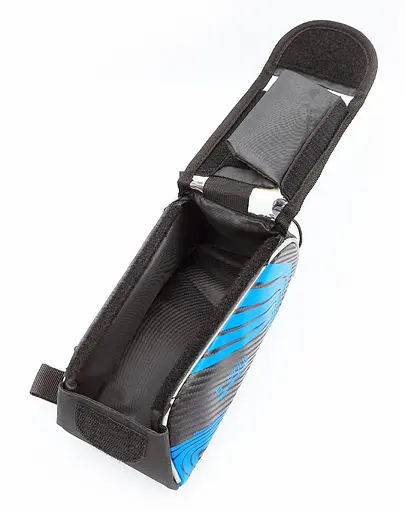 Велосумка на раму B-Soul для смартфона 6" чорно-синій (G00004511) - фото 3