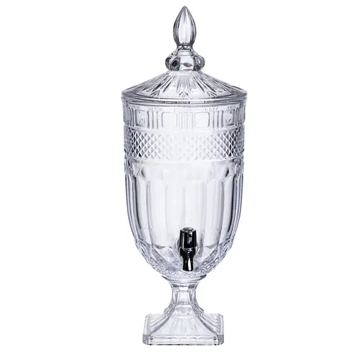 Лимонадниця Topaz Crystal 5л із краном HP-19-294 глек диспенсер для напоїв прозорий Yiwu HP-19-294 - фото 2