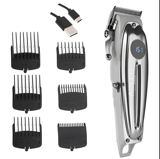 Профессиональная машинка для стрижки волос хромированная Adler 2831 - фото 6