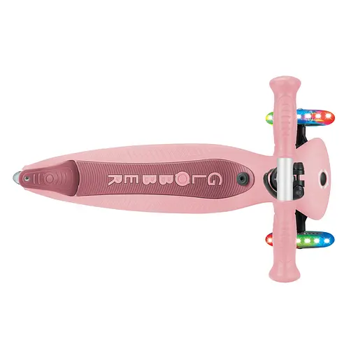 Самокат Globber Go Up Active Lights 360 колеса світяться до 20/50кг від 1 року пастельно-рожевий (749-310) - фото 10
