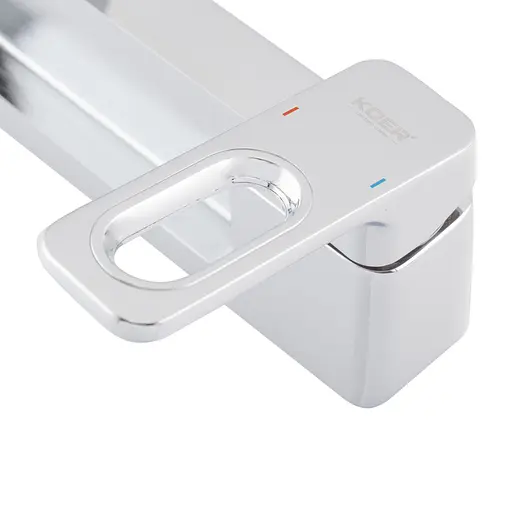 Смеситель для ванны Koer KB-41031-01 с коротким изливом KR5436 Хром - фото 8