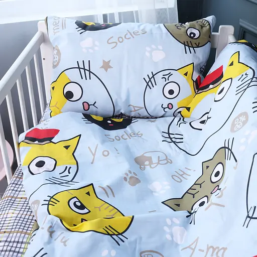 Пододеяльник MirSon 18-0007 Cool Cat бязь 160х220 см (2200010262360) - фото 3